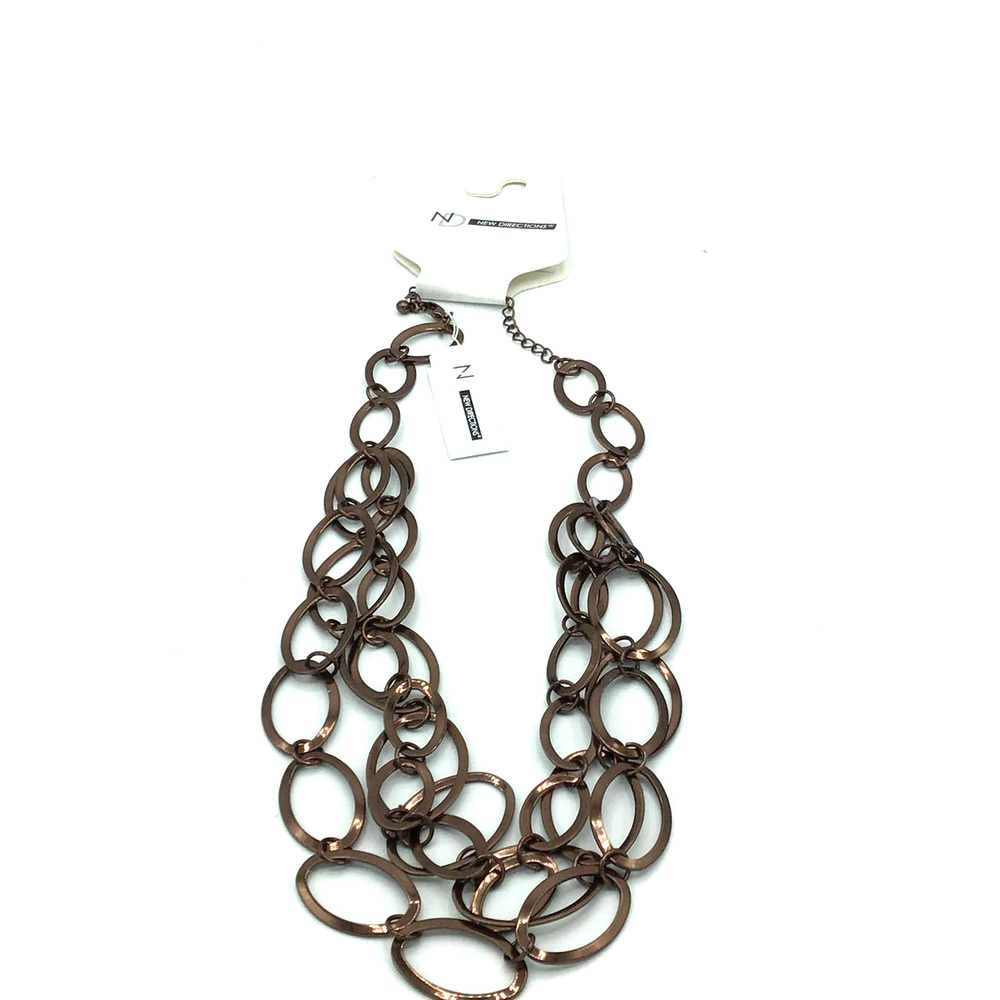 Bronze Ring Necklace‎ - Picture 3 of 4